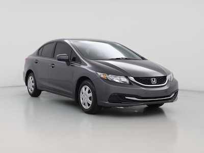 Gray 2014 Honda Civic LX