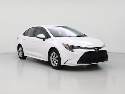 White 2022 Toyota Corolla LE