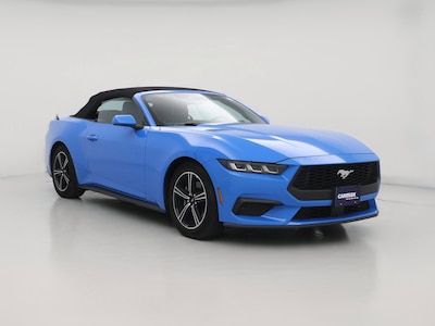 Blue 2024 Ford Mustang Ecoboost