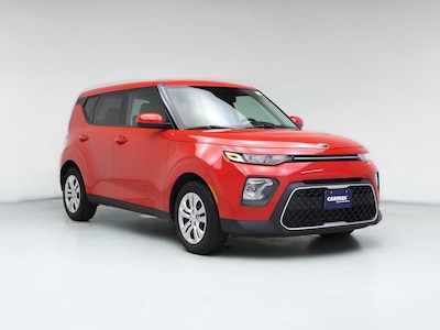 Red 2020 Kia Soul LX