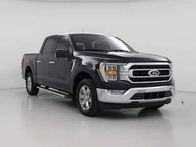 Blue 2023 Ford F150 XLT