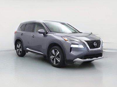 Gray 2023 Nissan Rogue Platinum