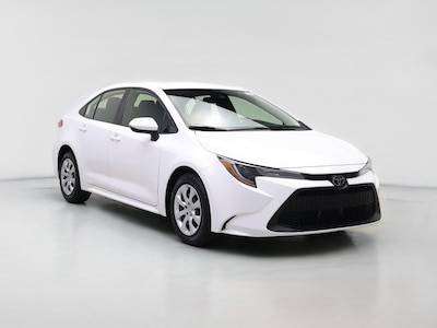 White 2022 Toyota Corolla LE