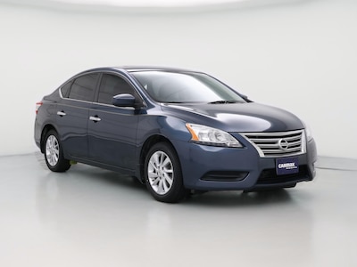 Blue 2015 Nissan Sentra SV