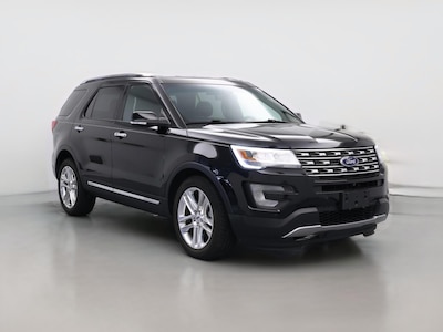 Black 2017 Ford Explorer Limited