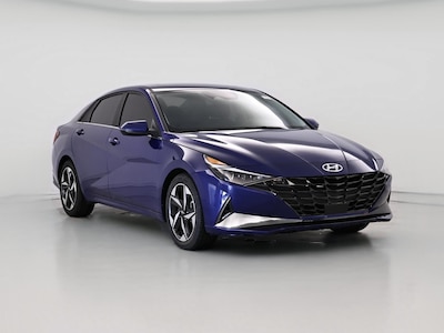 Blue 2022 Hyundai Elantra Limited