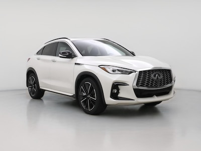 White 2022 Infiniti QX55 Luxe