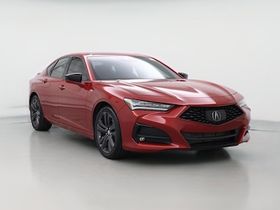 Red 2021 Acura TLX A-Spec