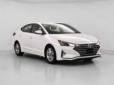 White 2020 Hyundai Elantra SEL