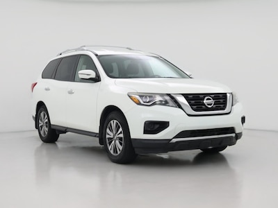 White 2018 Nissan Pathfinder S