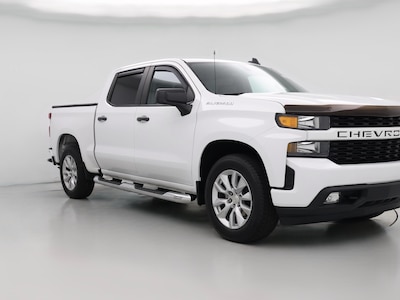 White 2022 Chevrolet Silverado 1500 LTD Custom