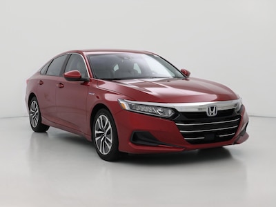 Red 2021 Honda Accord Hybrid