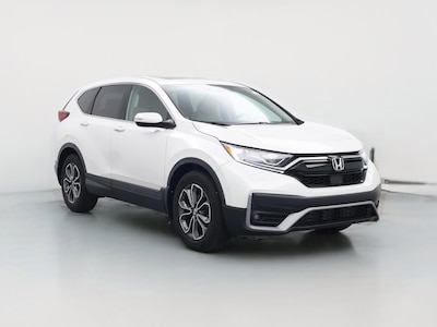 White 2020 Honda CR-V EX-L