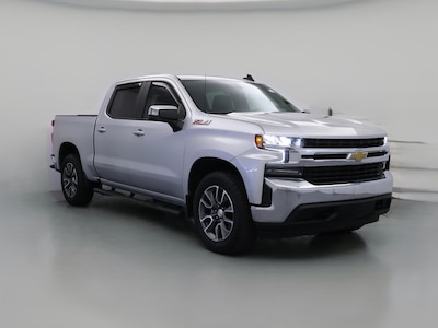 Silver 2021 Chevrolet Silverado 1500 LT