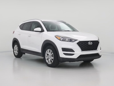 White 2021 Hyundai Tucson Value