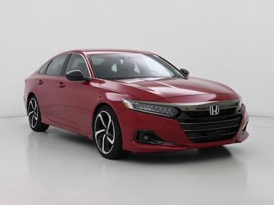 Red 2021 Honda Accord Sport