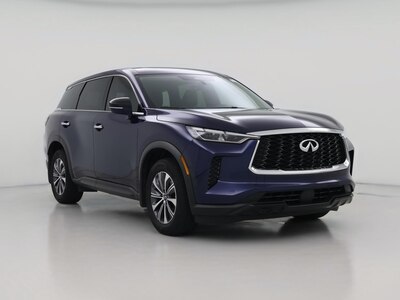 Blue 2024 Infiniti QX60 Pure