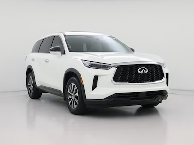White 2024 Infiniti QX60 Pure
