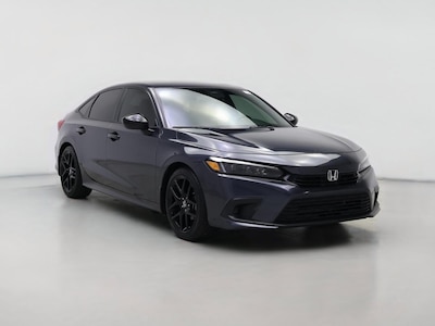 Gray 2022 Honda Civic Sport
