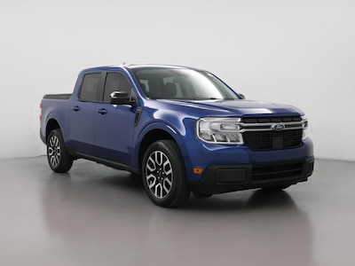 Blue 2024 Ford Maverick Lariat