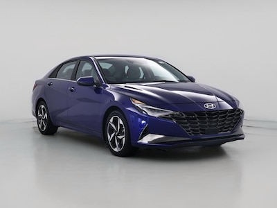 Blue 2023 Hyundai Elantra Hybrid Limited