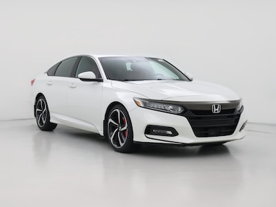 White 2018 Honda Accord Sport