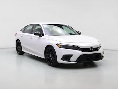 White 2023 Honda Civic Sport
