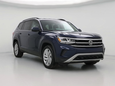 Blue 2021 Volkswagen Atlas SE w/Tech