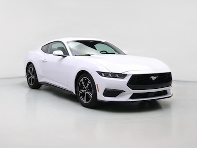 White 2025 Ford Mustang Ecoboost Premium