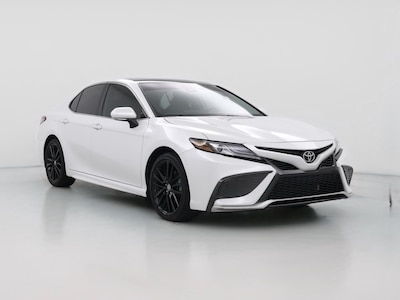 White 2021 Toyota Camry XSE