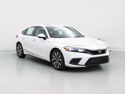 White 2023 Honda Civic EX-L