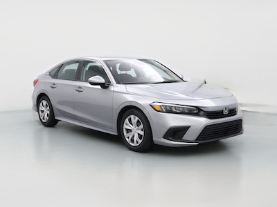 Silver 2022 Honda Civic LX