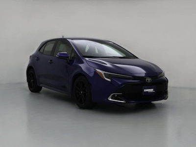 Blue 2024 Toyota Corolla Hatchback XSE