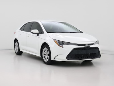 White 2022 Toyota Corolla LE