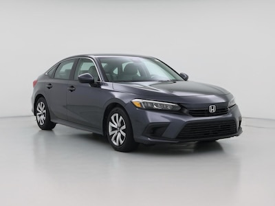 Gray 2024 Honda Civic LX