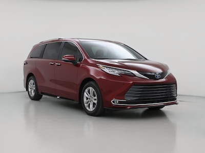 Red 2025 Toyota Sienna Limited