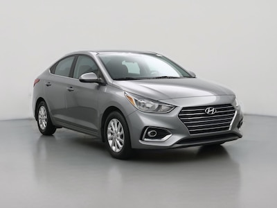 Gray 2021 Hyundai Accent SE