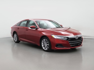 Red 2021 Honda Accord LX