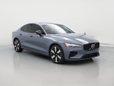 Gray 2023 Volvo S60 Recharge PHEV T8 Ultimate Black Edition