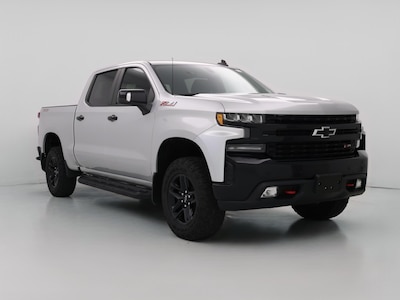 Silver 2020 Chevrolet Silverado 1500 LT Trail Boss