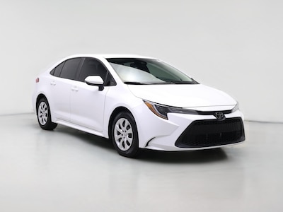 White 2022 Toyota Corolla LE