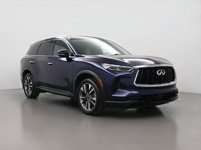 Blue 2023 Infiniti QX60 Luxe