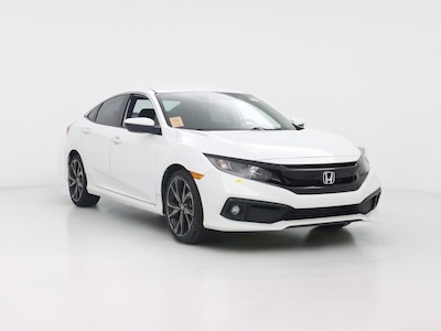 White 2021 Honda Civic Sport