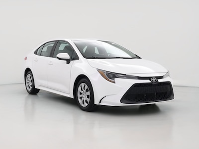 White 2022 Toyota Corolla LE