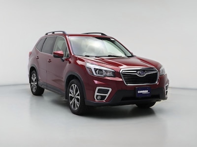 Red 2020 Subaru Forester Limited