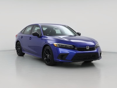 Blue 2023 Honda Civic Sport