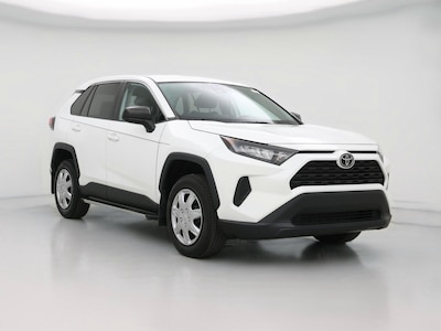 White 2022 Toyota RAV4 LE