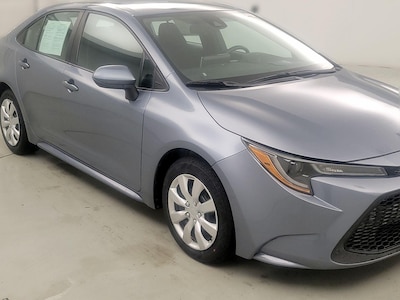 Blue 2021 Toyota Corolla LE