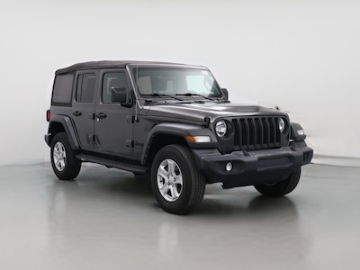 Gray 2022 Jeep Wrangler Unlimited Sport S