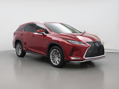 Red 2020 Lexus RX 450h L Luxury
